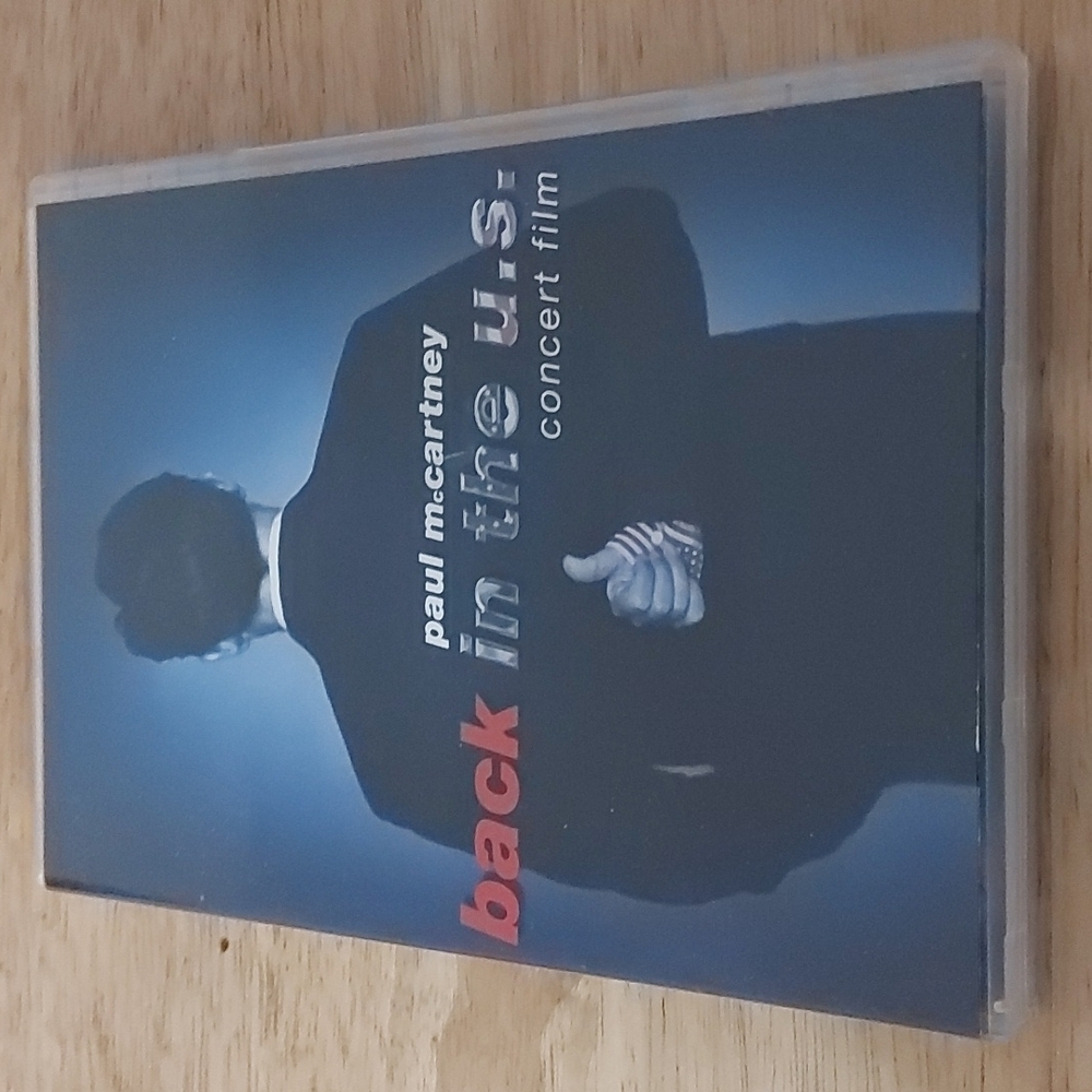 Paul McCartney Back In  The U.S. DVD